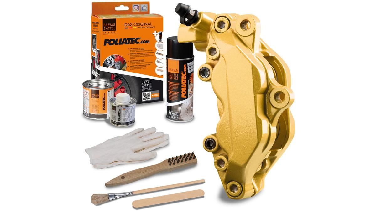 FOLIATEC+Kit+de+peinture+d%27%C3%A9trier+de+frein+couleur+or+m%C3%A9tallique